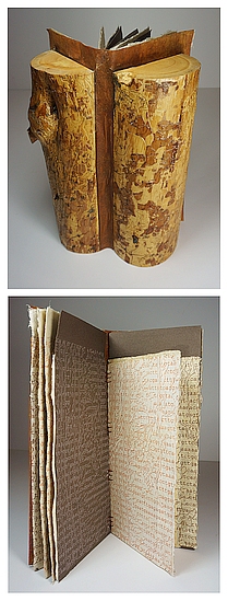 Photo of Suze Woolf artist book