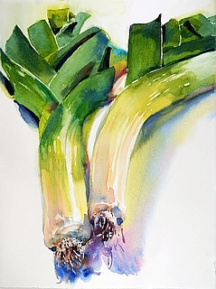 Suze Woolf vegetable painting