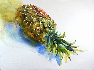 Suze Woolf fruit painting