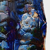 Portion of Suze Woolf painting