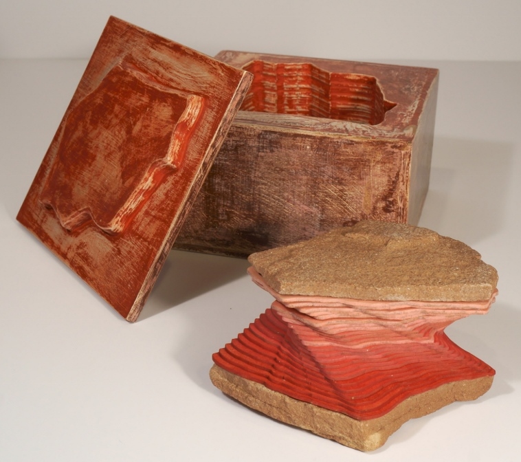 Photo of a Suze Woolf artist book